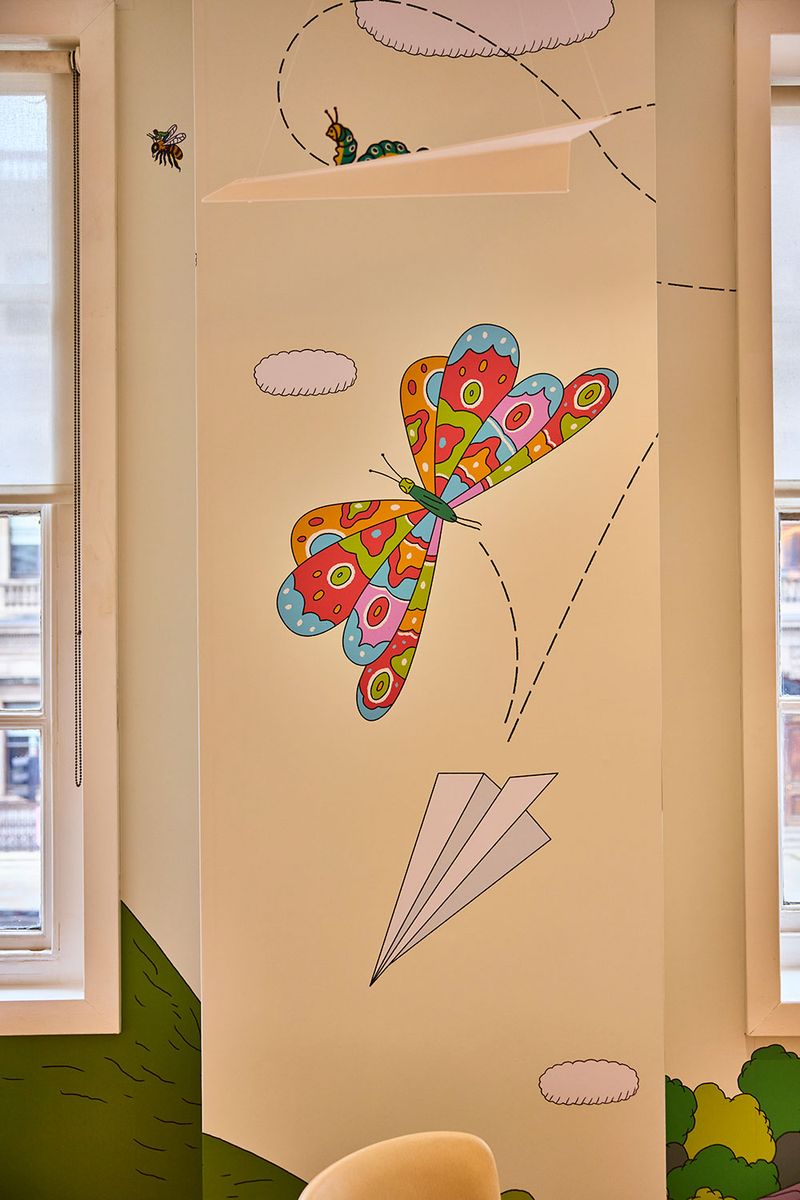 Illustration showcasing this artists portfolio
