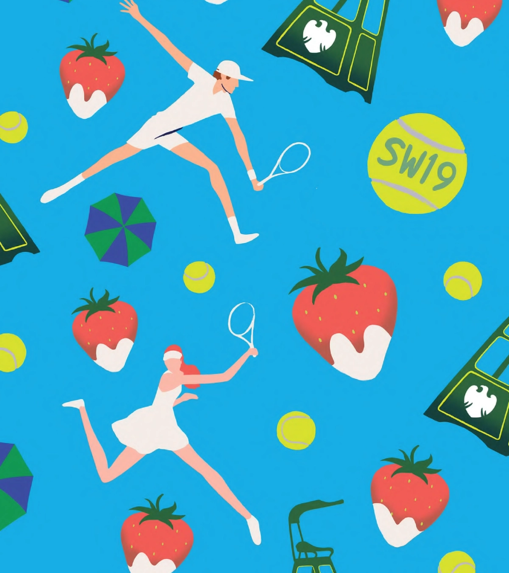 Illustration showcasing this artists portfolio