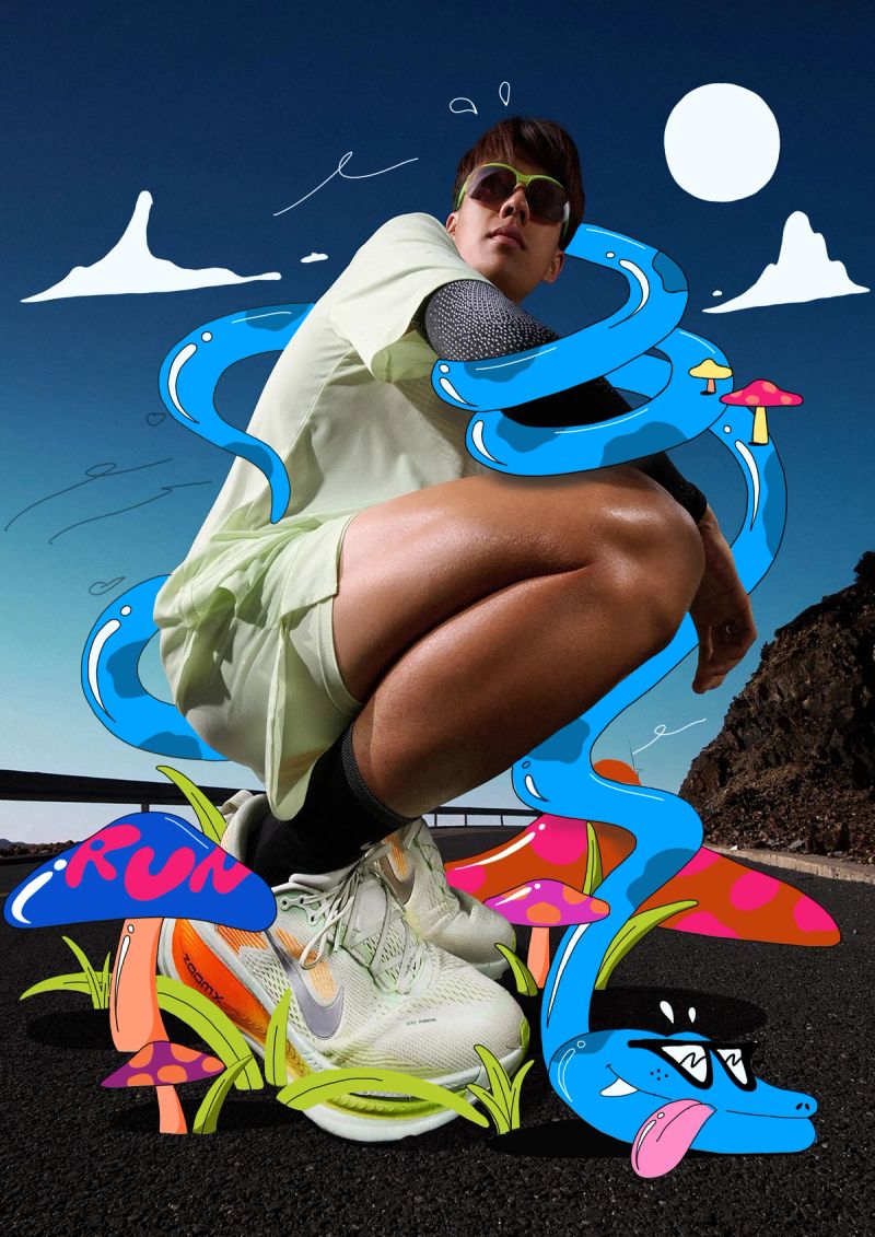 Illustration showcasing this artists portfolio