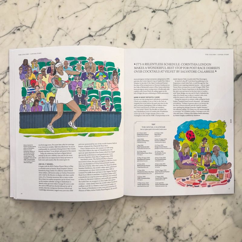 Illustration showcasing this artists portfolio