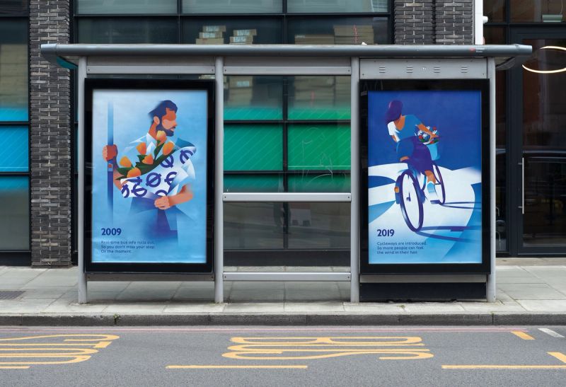 Illustration showcasing this artists portfolio