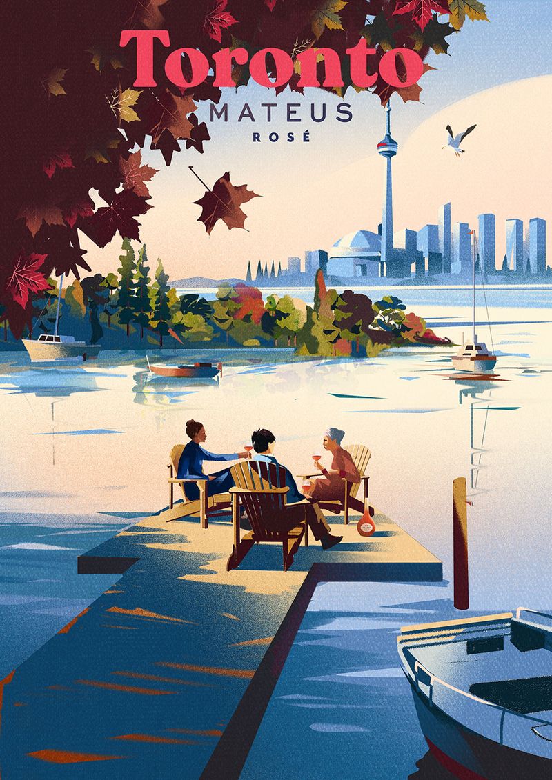 Illustration showcasing this artists portfolio