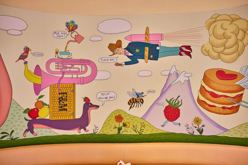 Illustration showcasing this artists portfolio