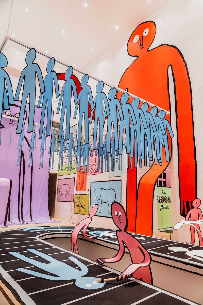 Illustration showcasing this artists portfolio