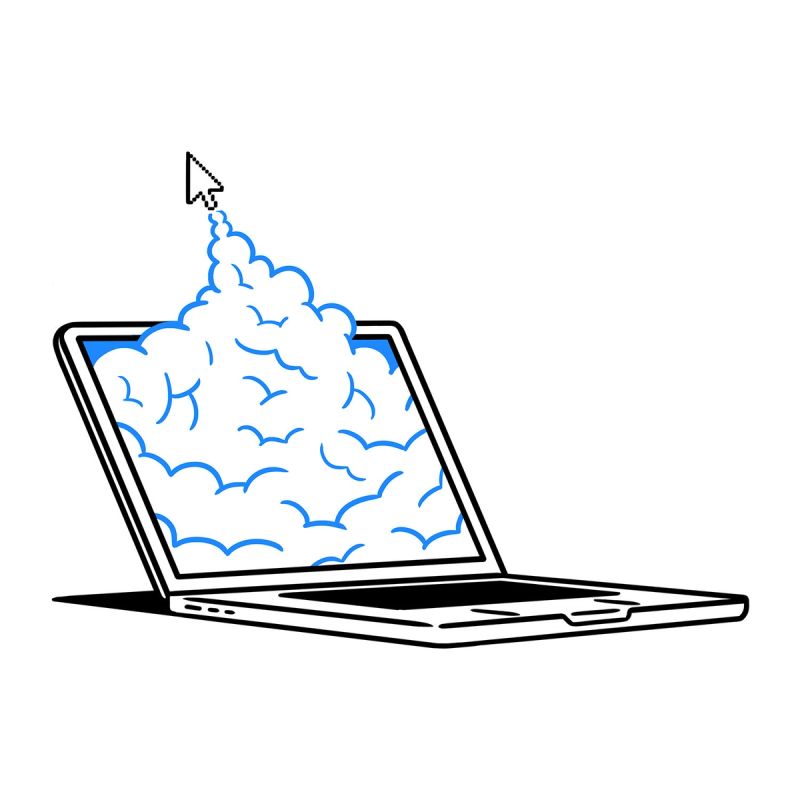 Illustration showcasing this artists portfolio