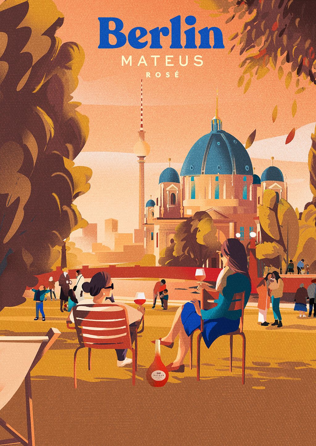Illustration showcasing this artists portfolio