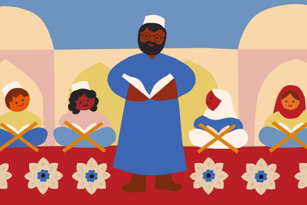 Illustration showcasing this artists portfolio