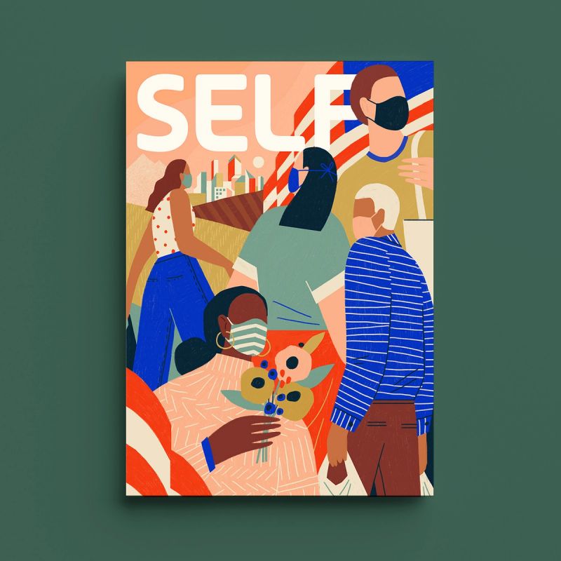 Illustration showcasing this artists portfolio