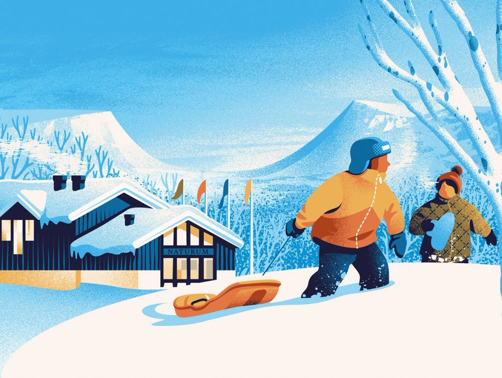 Illustration showcasing this artists portfolio