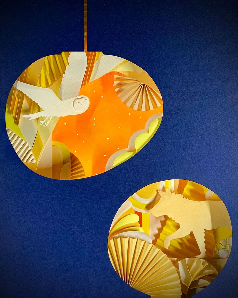 Illustration showcasing this artists portfolio