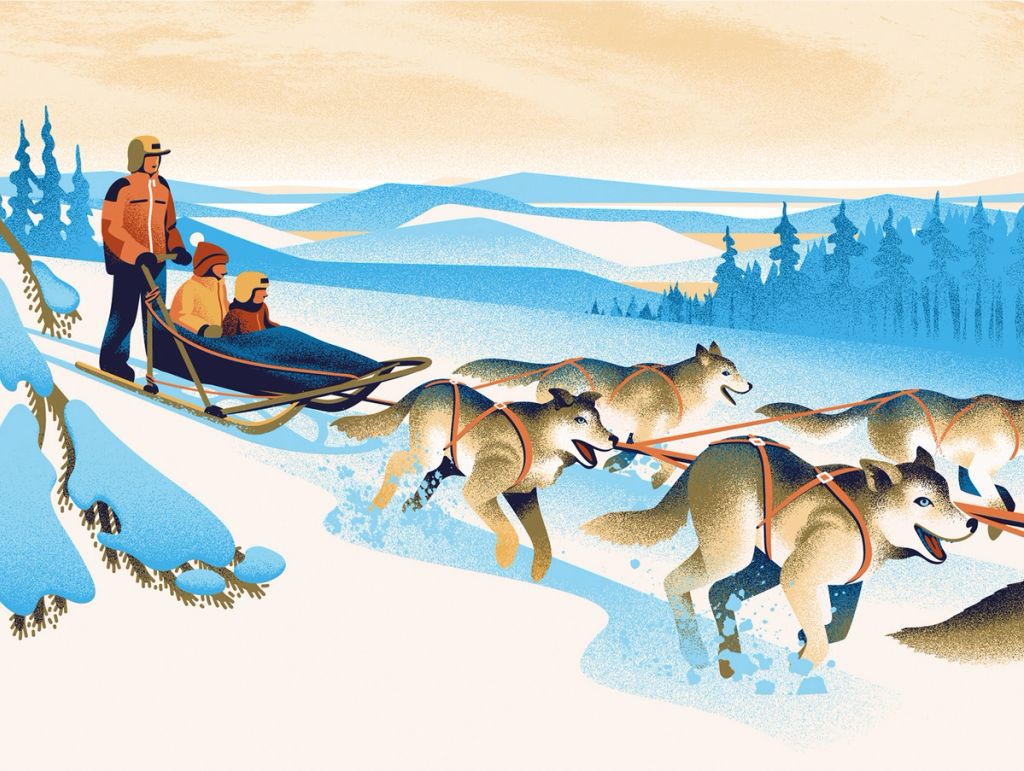 Illustration showcasing this artists portfolio