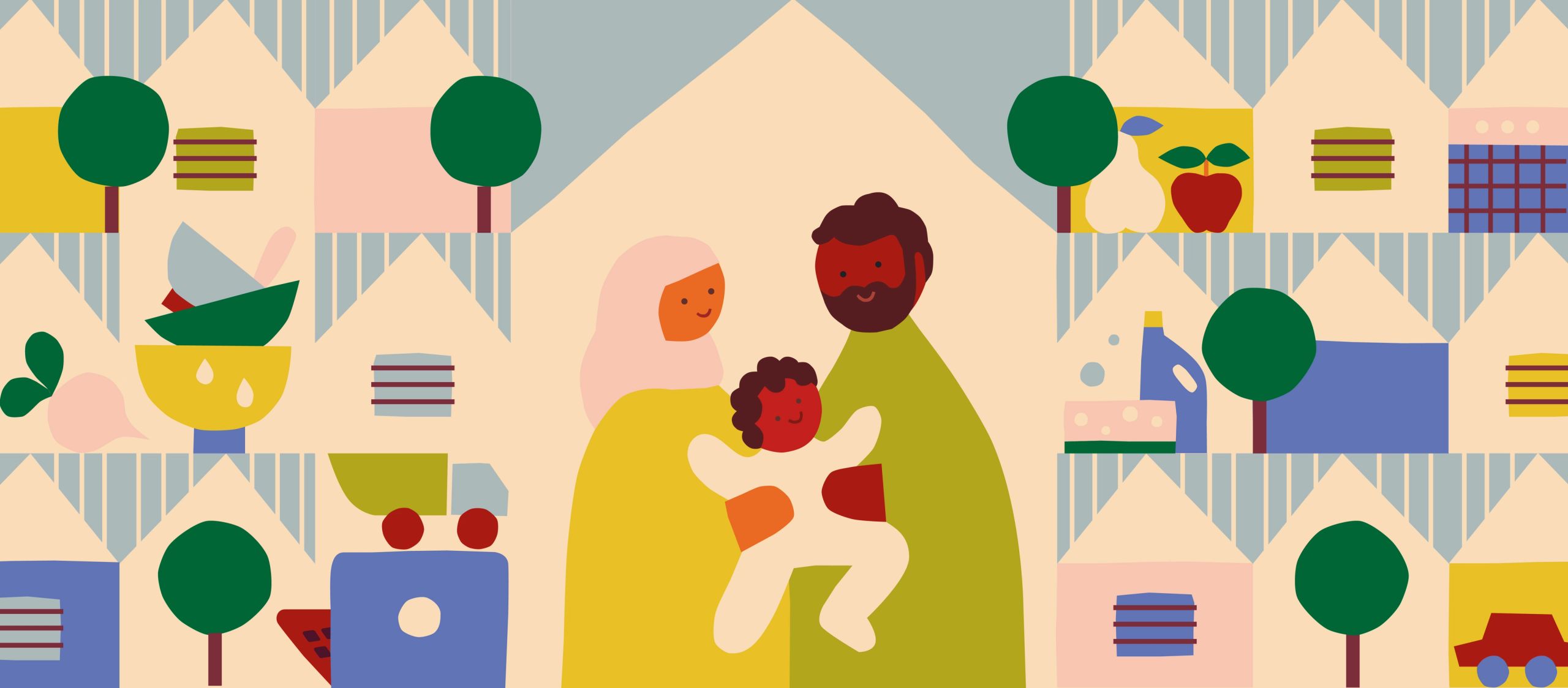 Illustration showcasing this artists portfolio