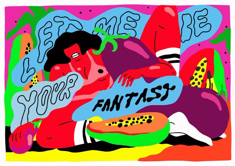 Illustration showcasing this artists portfolio