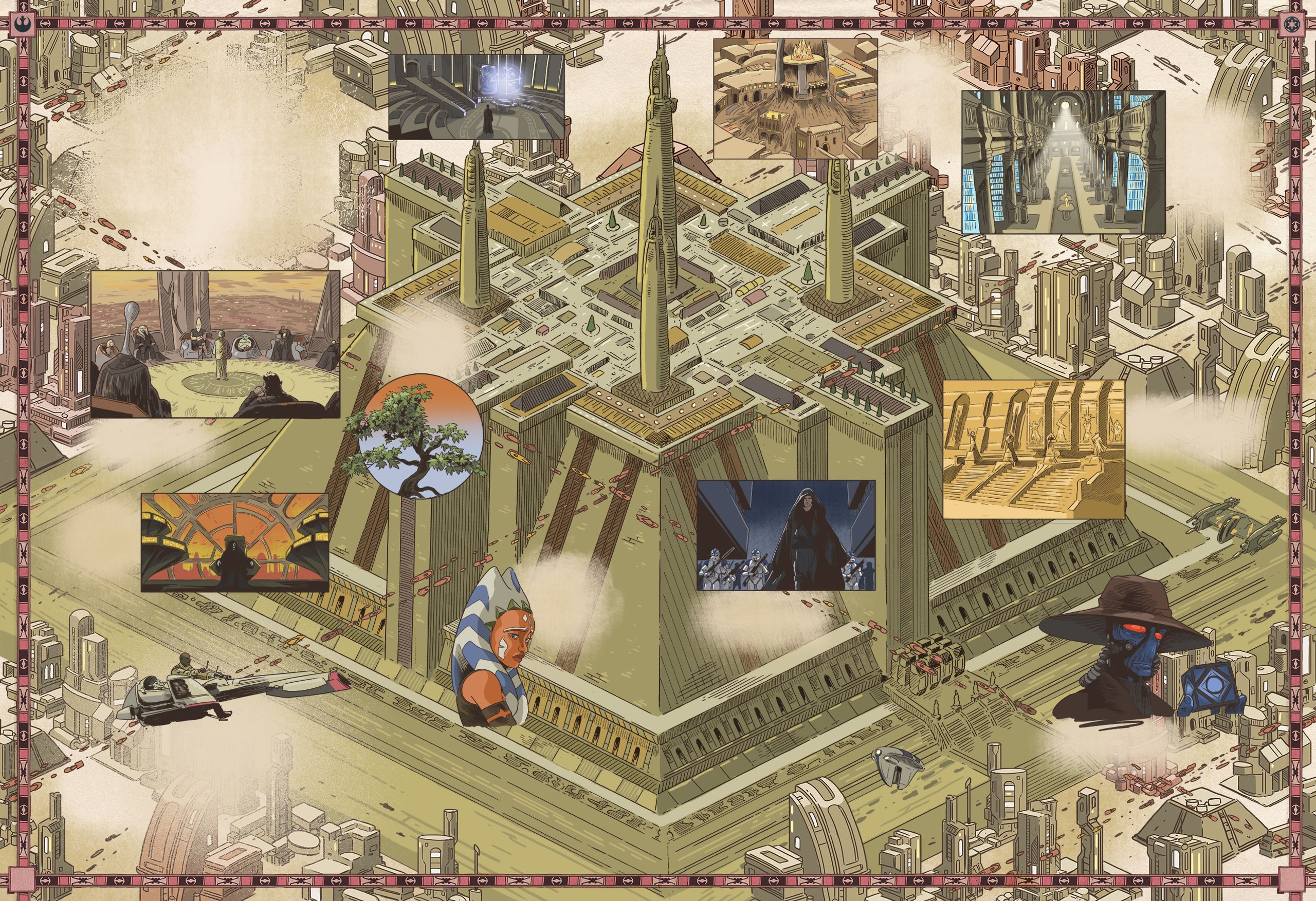 Illustration showcasing this artists portfolio