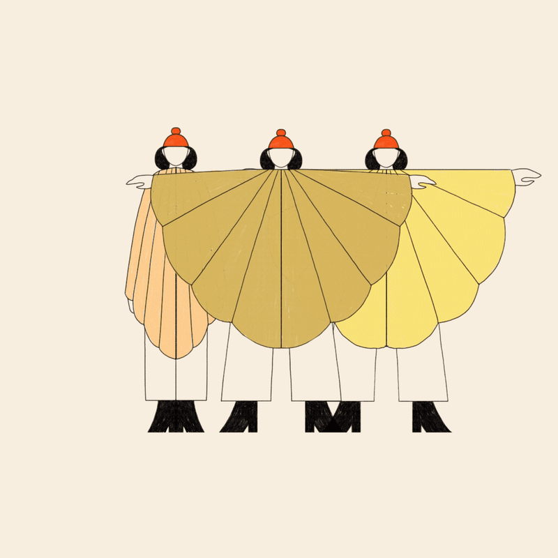 Illustration showcasing this artists portfolio