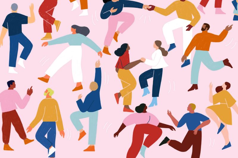 Illustration showcasing this artists portfolio