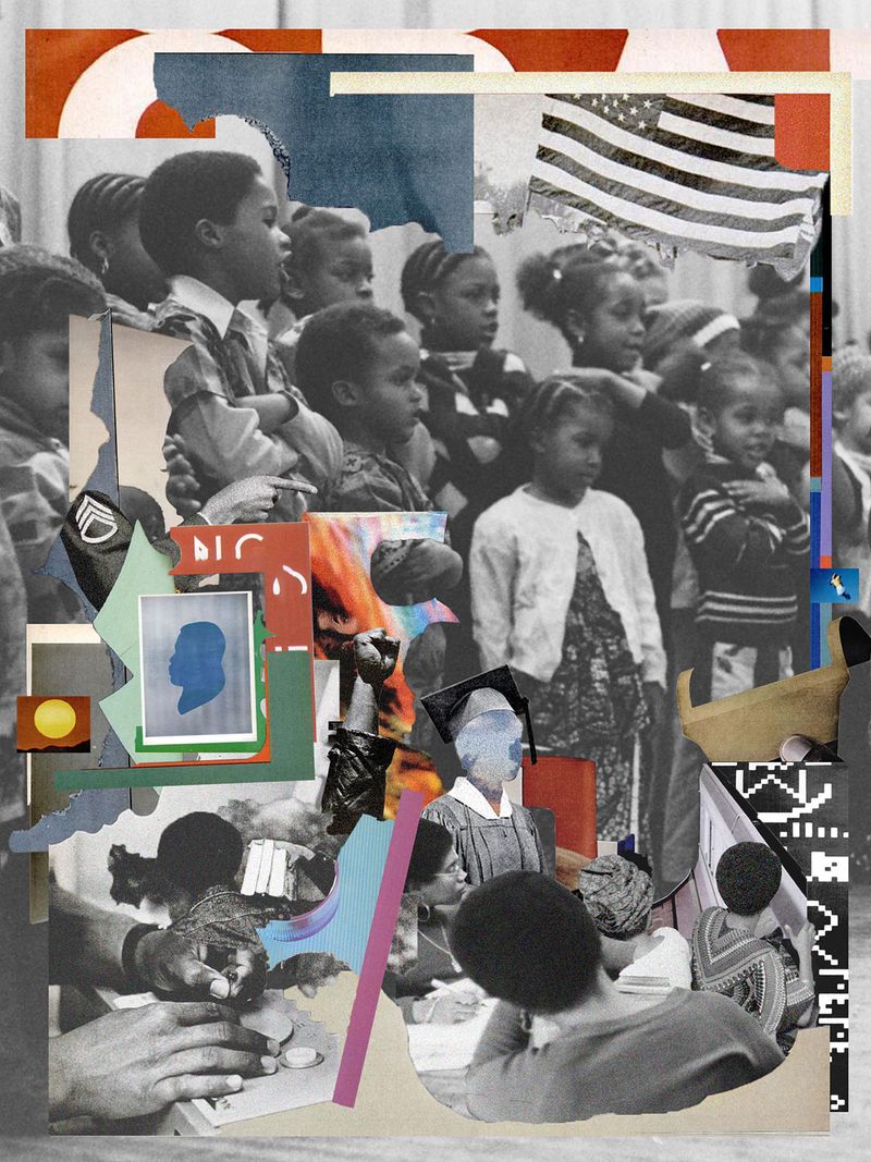 Dakarai Akil Collage Illustration