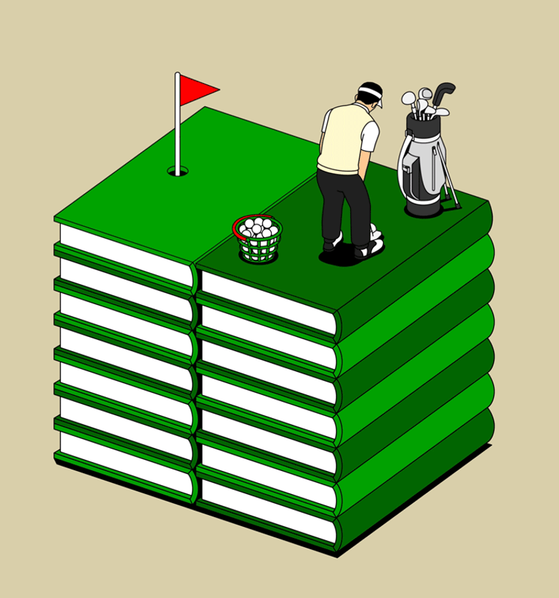 Illustration showcasing this artists portfolio