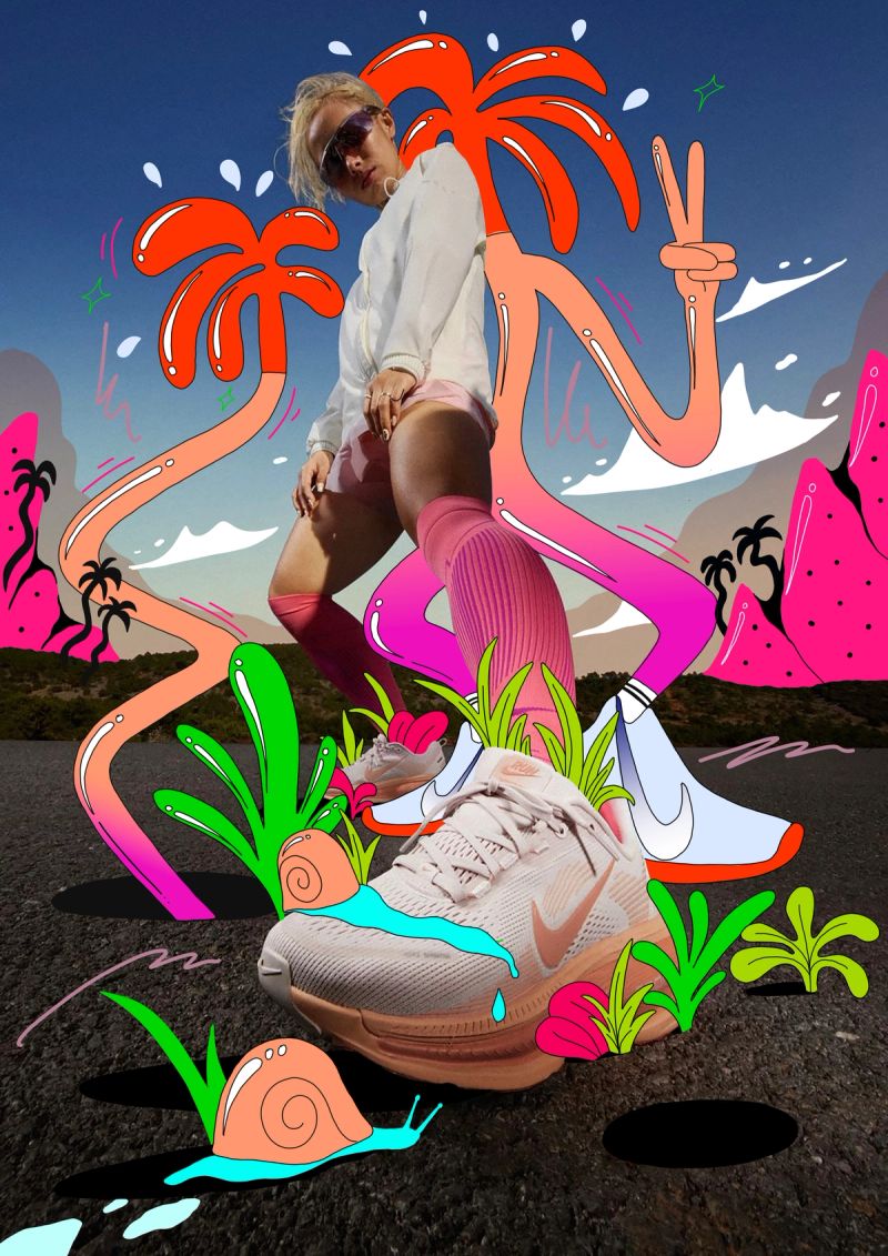 Illustration showcasing this artists portfolio