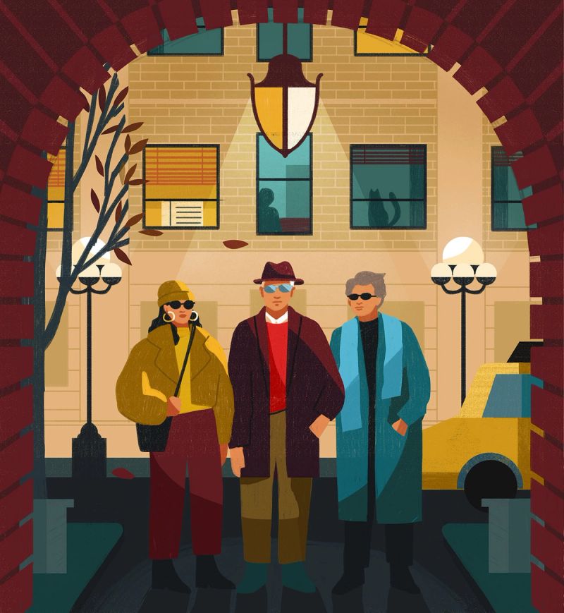 Illustration showcasing this artists portfolio