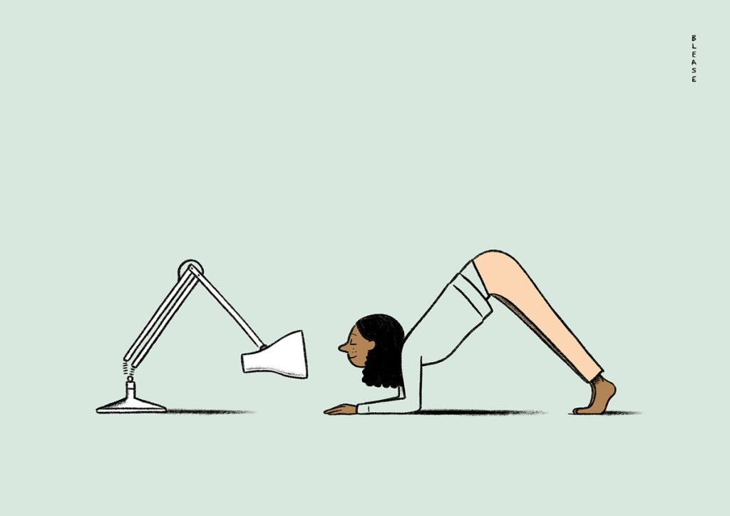 Illustration showcasing this artists portfolio