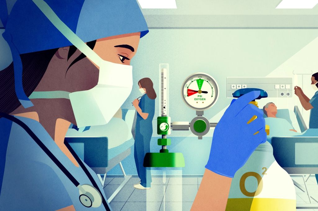 Illustration showcasing this artists portfolio