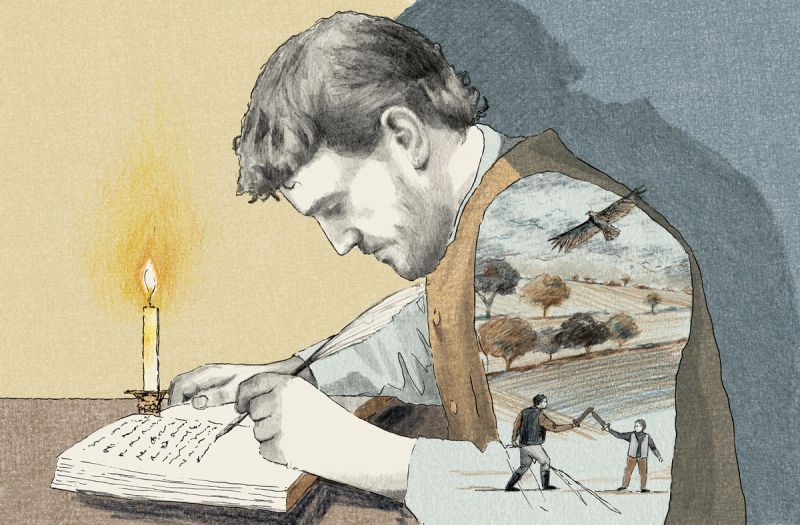 Illustration showcasing this artists portfolio