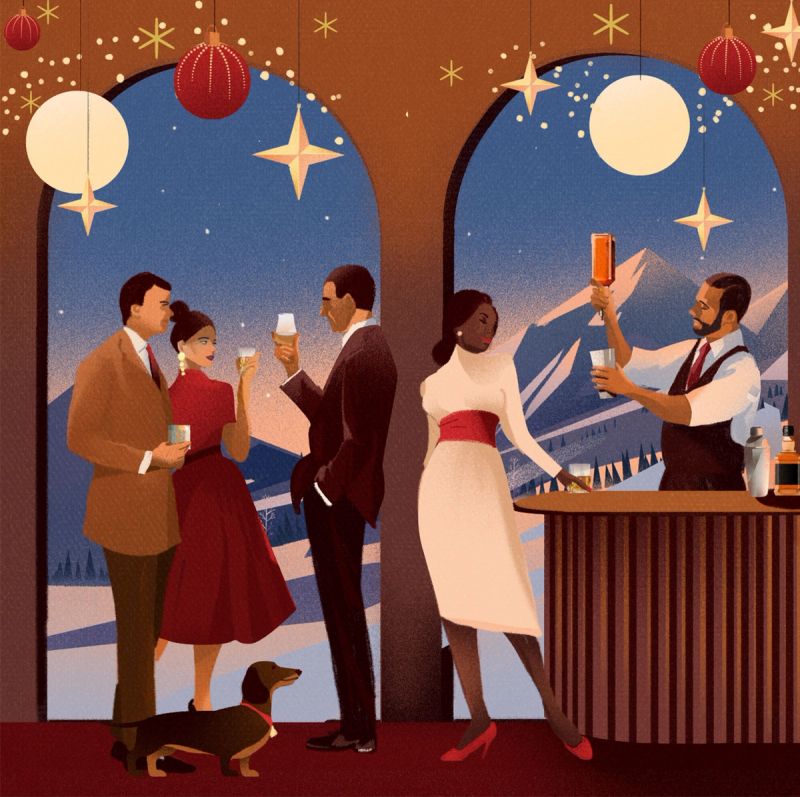 Illustration showcasing this artists portfolio