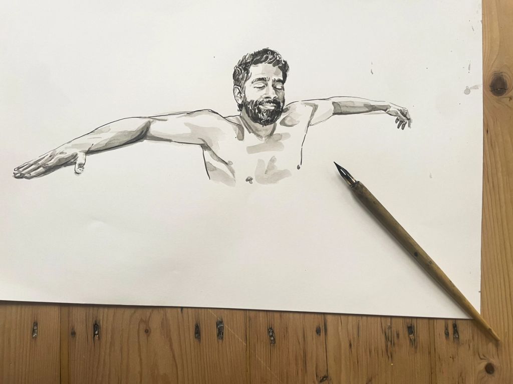 Illustration showcasing this artists portfolio