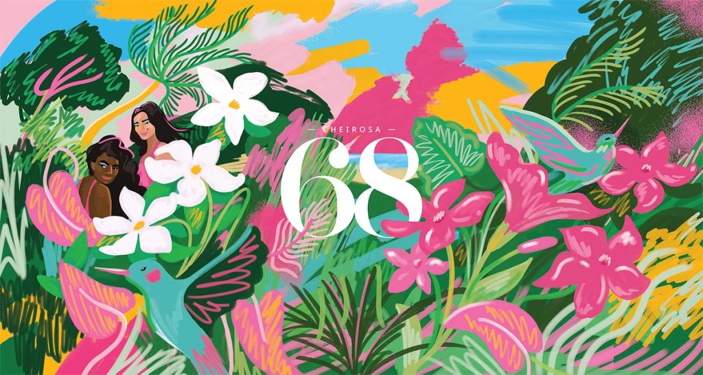 Illustration showcasing this artists portfolio