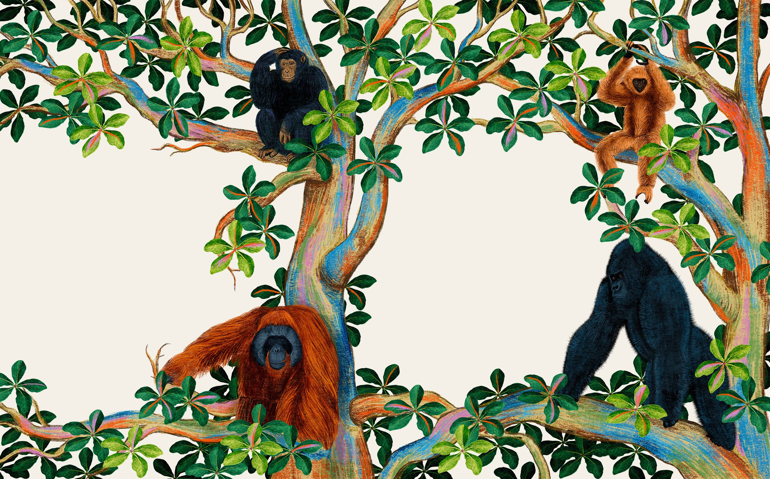 Illustration showcasing this artists portfolio