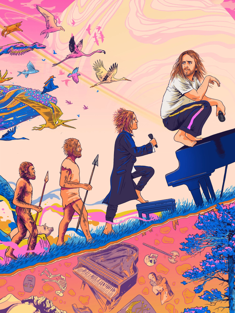Illustration showcasing this artists portfolio
