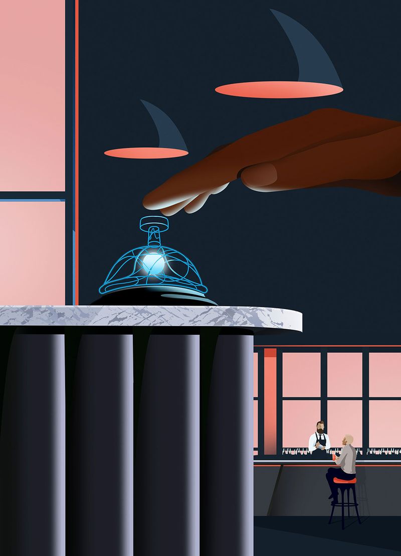 Illustration showcasing this artists portfolio