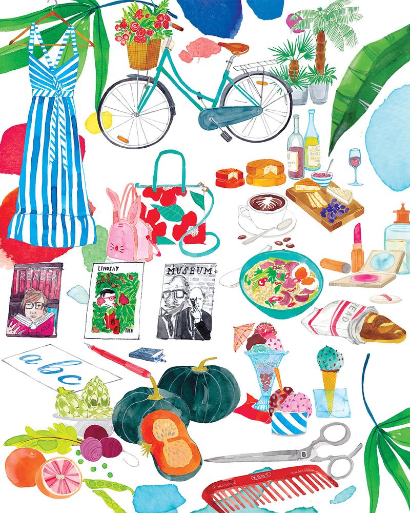 Illustration showcasing this artists portfolio