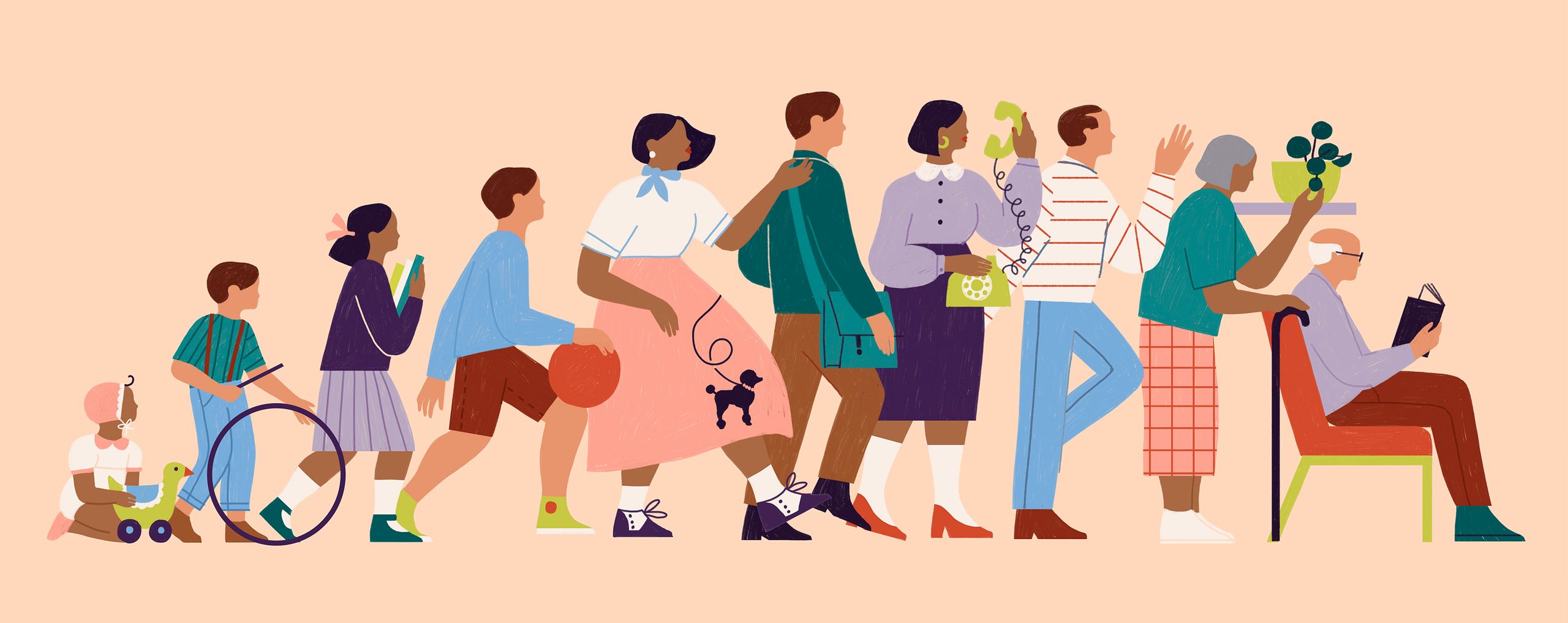 Illustration showcasing this artists portfolio