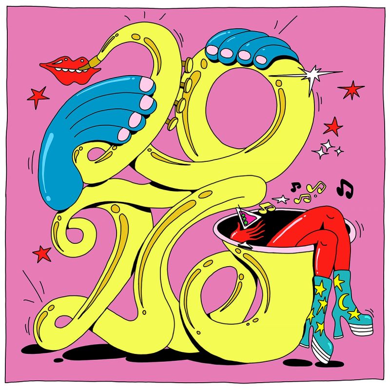 Illustration showcasing this artists portfolio