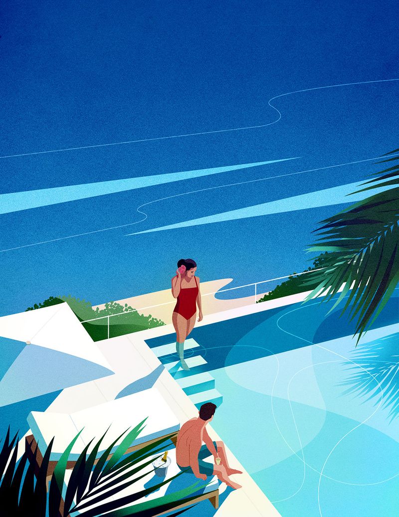 Illustration showcasing this artists portfolio