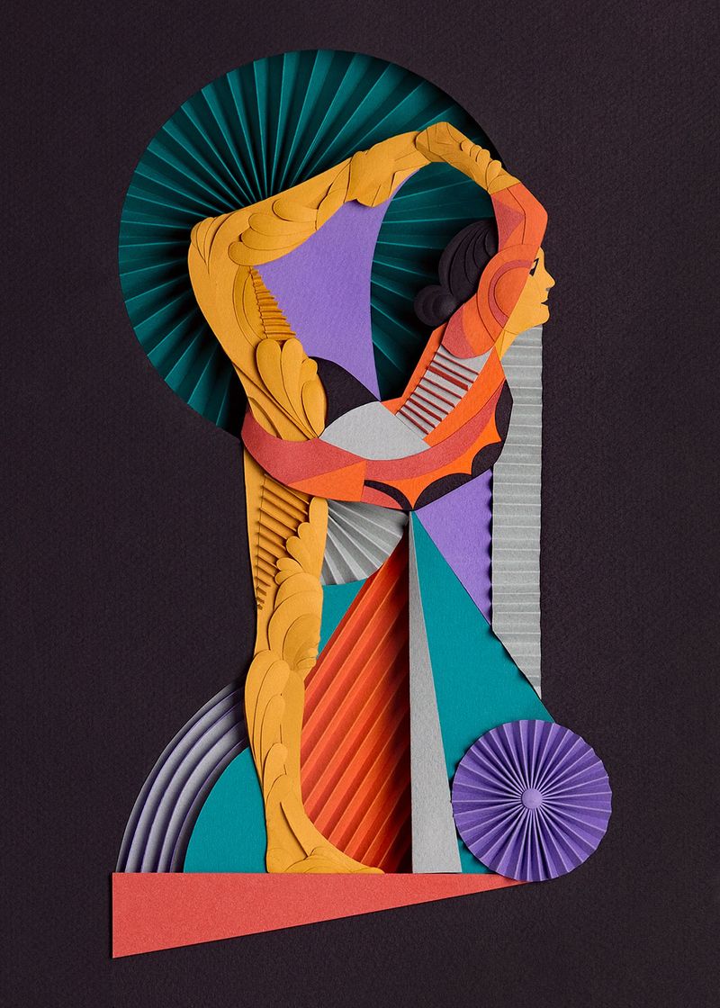 Illustration showcasing this artists portfolio