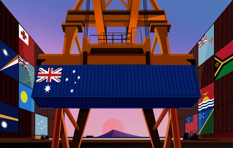 Illustration showcasing this artists portfolio