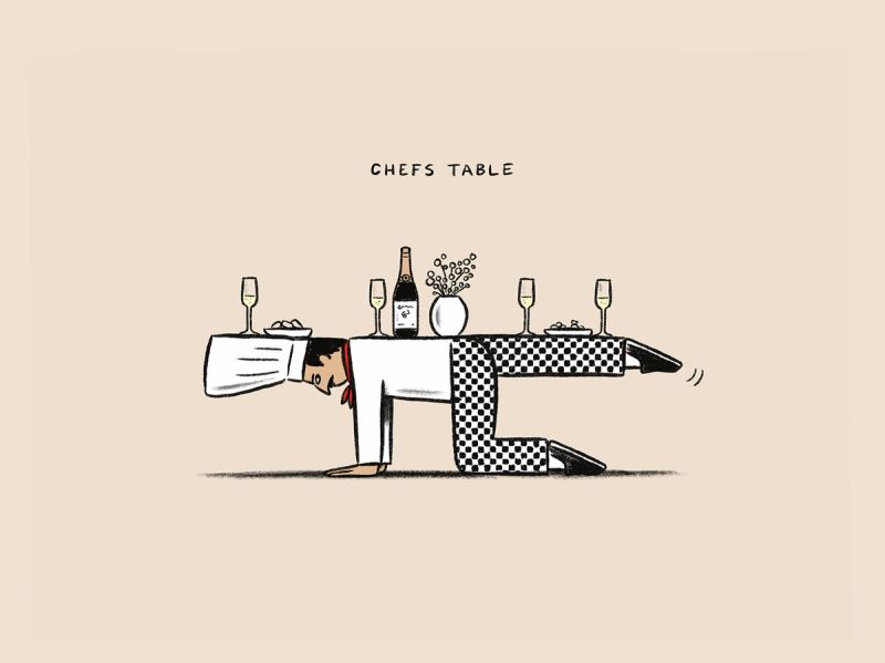 Illustration showcasing this artists portfolio