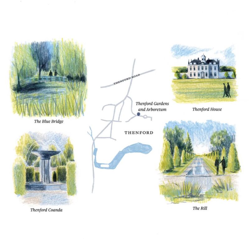 Illustration showcasing this artists portfolio