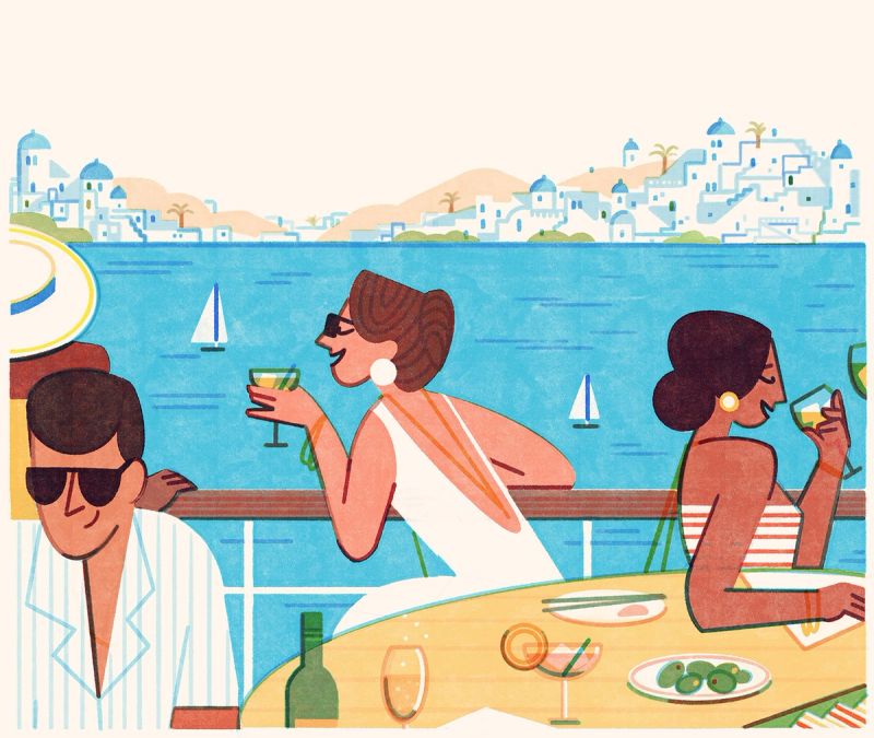 Illustration showcasing this artists portfolio