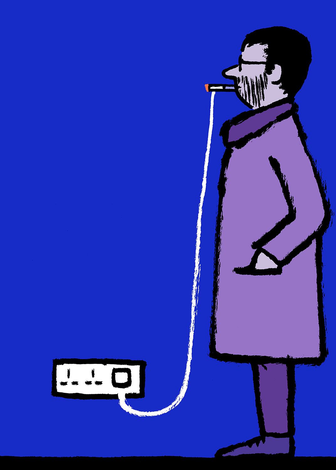 Jean Jullien • Handsome Frank • Home to the world's greatest