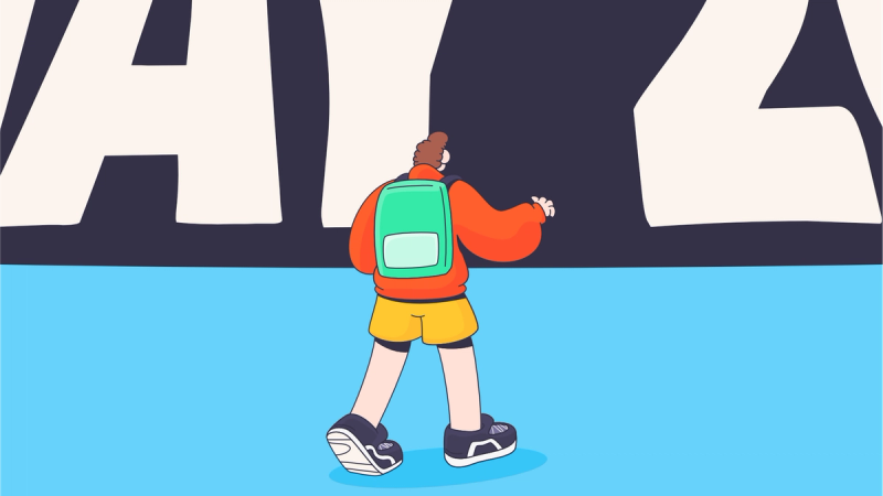 Illustration showcasing this artists portfolio