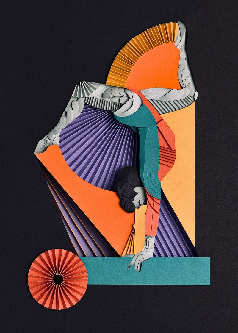 Illustration showcasing this artists portfolio