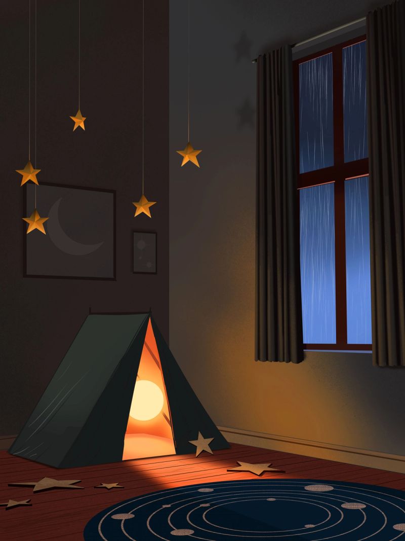 Illustration showcasing this artists portfolio