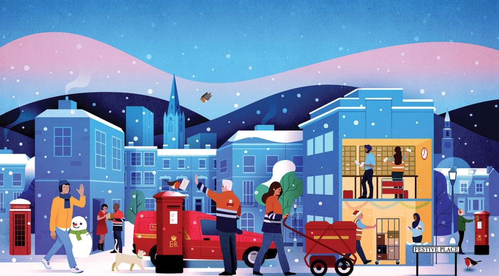 Illustration showcasing this artists portfolio