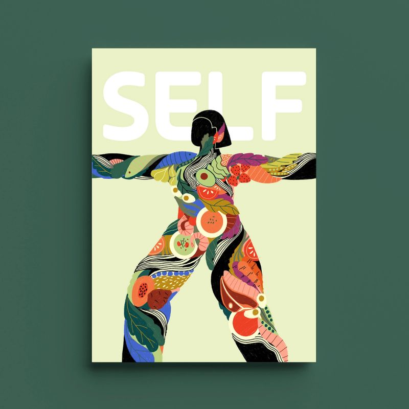 Illustration showcasing this artists portfolio