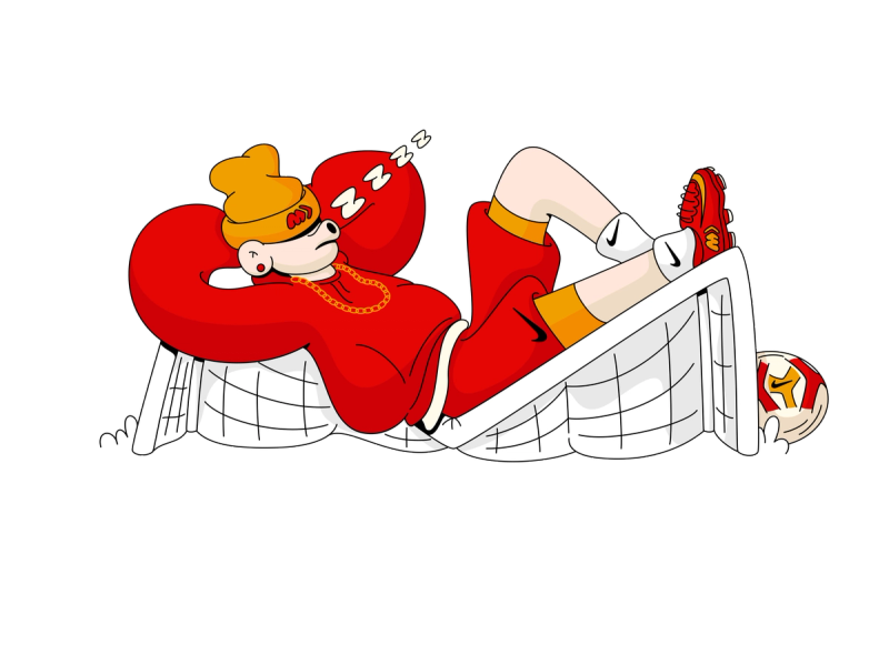 Illustration showcasing this artists portfolio