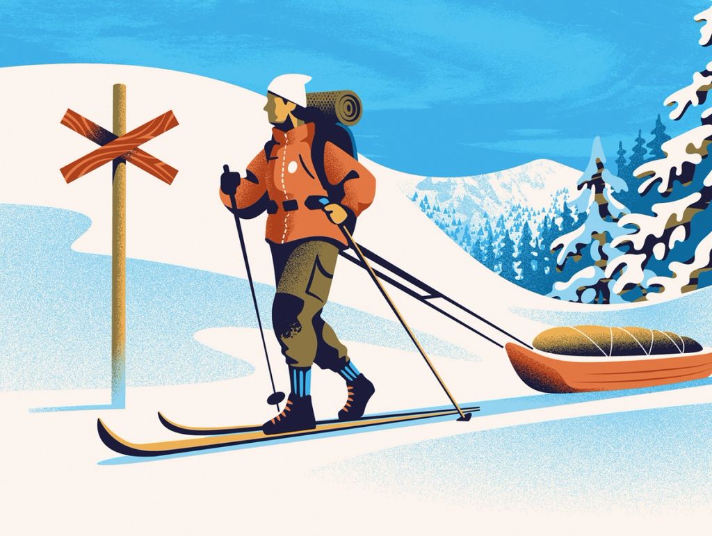 Illustration showcasing this artists portfolio